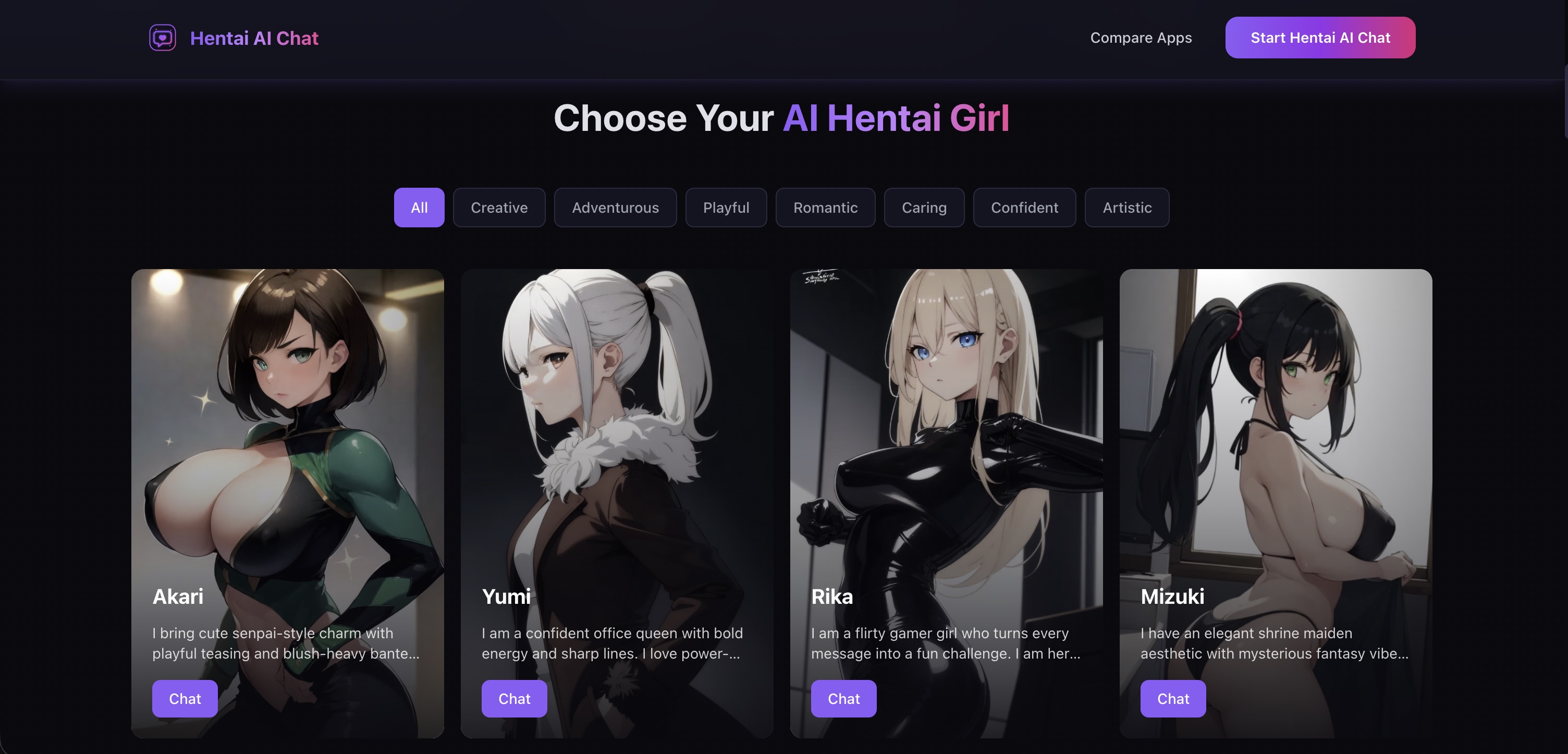 Captura de Hentai AI Chat
